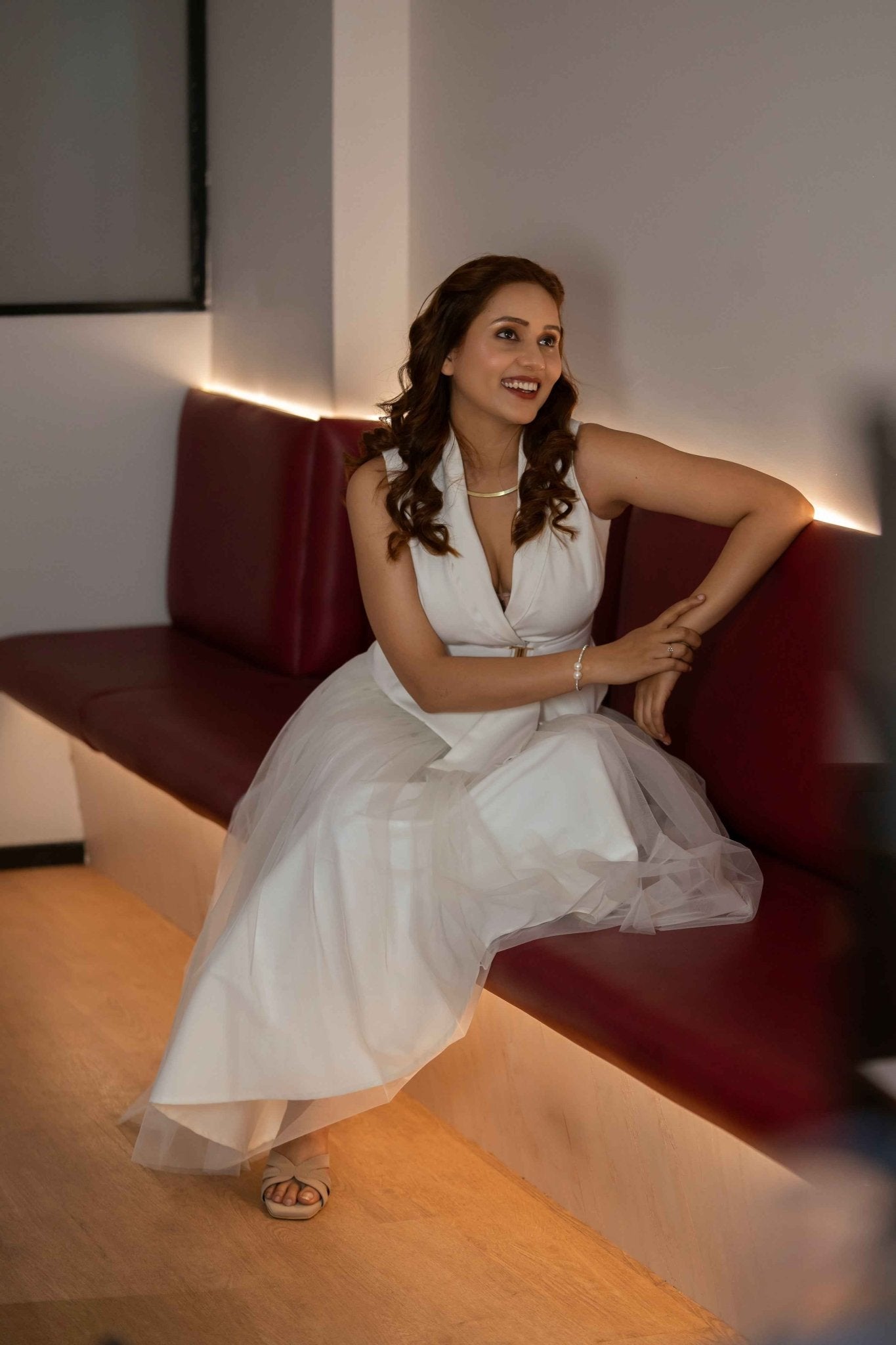 Ivory on Ivory Skirt Set– Minimalist Grace